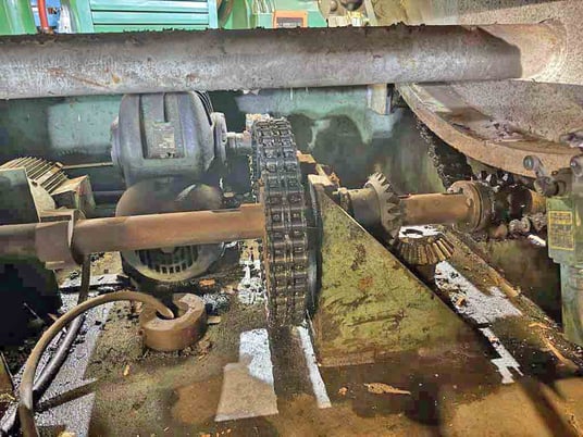 20000 lb. Gifford Hill, rotating coil upender, 60" v-deck, 72" OD, 42" passline, horizontal rotating base - Image 7