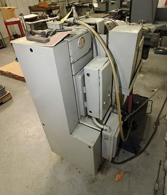 .5" to 3" Oliver #600, wet type drill pointer grinder, coolant tank & pump, 1.5 HP, 9" dia x 2" width - Image 4