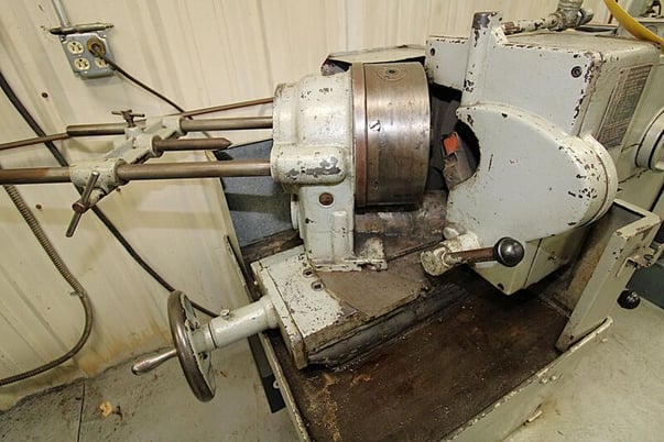 .5" to 3" Oliver #600, wet type drill pointer grinder, coolant tank & pump, 1.5 HP, 9" dia x 2" width - Image 6