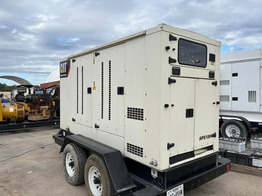 90 KW Caterpillar #APS100, Mobile Power Module, 121 HP, C4.4 Engine, Multi Voltage, sound attenuated - Image 2