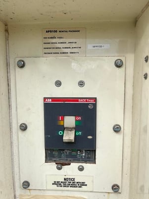 90 KW Caterpillar #APS100, Mobile Power Module, 121 HP, C4.4 Engine, Multi Voltage, sound attenuated - Image 8