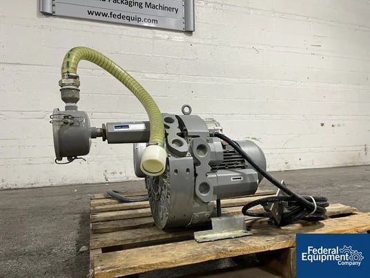 Nash Elmo #G400, Vacuum Pump, 2 HP, 3430 RPM, 380-480 V. - Image 4