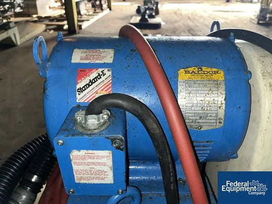 Hull #HS110, Oil Seal Vacuum Pump, 5 HP, 230/460 V. - Image 6