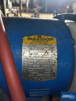 Hull #HS110, Oil Seal Vacuum Pump, 5 HP, 230/460 V. - Image 7