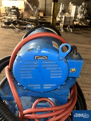 Hull #HS110, Oil Seal Vacuum Pump, 5 HP, 230/460 V. - Image 8