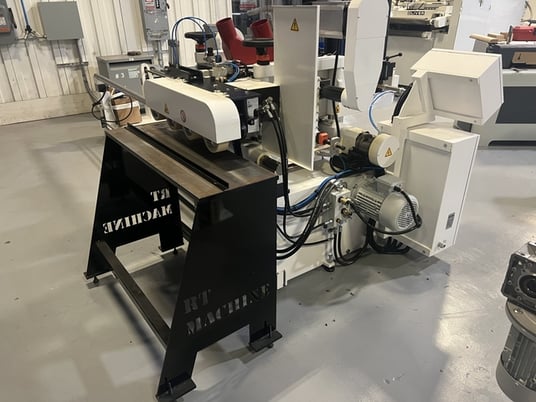 Friulmac #Dualfeed-2.5, Automatic Double Crosscut saw & Moulder Feeder, 5.36 HP, 3750 RPM, 1000 CFM, spindle - Image 3