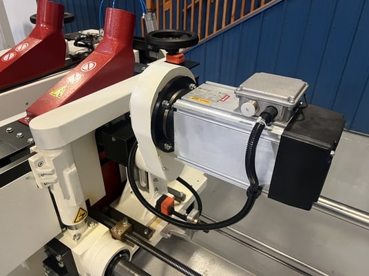 Friulmac #Dualfeed-2.5, Automatic Double Crosscut saw & Moulder Feeder, 5.36 HP, 3750 RPM, 1000 CFM, spindle - Image 7