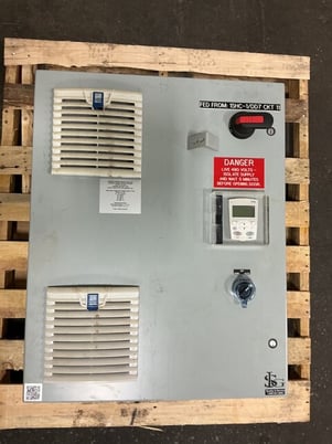 15 HP ABB, ACH550-UH-023A-4, VFD drive cabinet, 23 amp, 480 Volts - Image 10