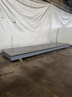 288" x 72" x 12" Cast Iron Layout Table - Image 1