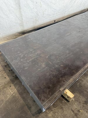288" x 72" x 12" Cast Iron Layout Table - Image 5
