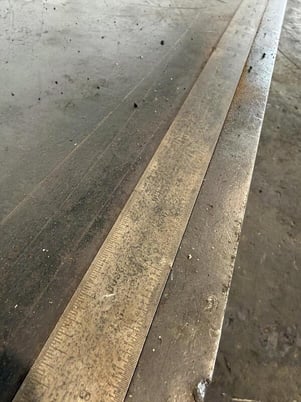 288" x 72" x 12" Cast Iron Layout Table - Image 8