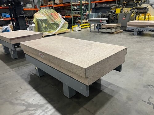 48" x 96" x 11.5" Pink granite Surface Combustion plate - Image 5