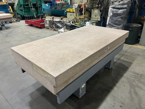 48" x 96" x 11.5" Pink granite Surface Combustion plate - Image 6
