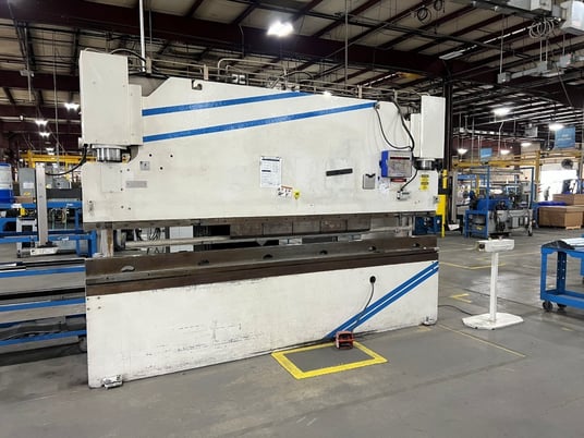 140 Ton, Wysong #MTH140-144, Hydraulic Press Brake, 144" overall, 126" between housing, 8" throat, 10" - Image 1