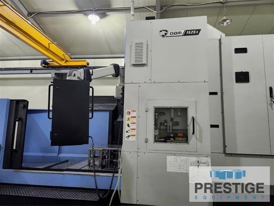 Daewoo Doosan #DBM-1525S, Double Column vertical machining center, 110" X, 53" Y, Fanuc 31i, 40 automatic - Image 3