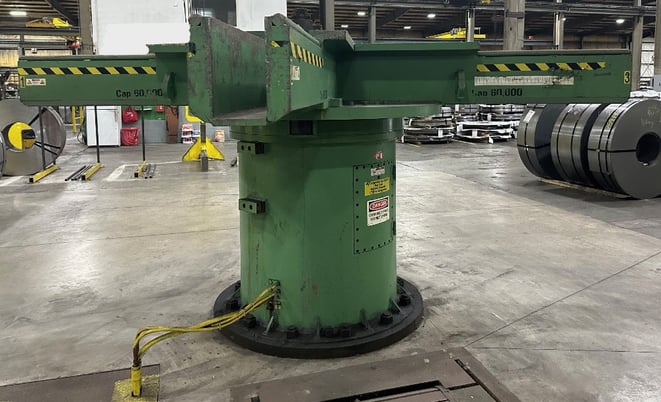 60000 lb. Red Bud Industries, 4 arm entry turnstile - Image 1