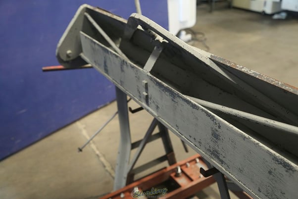 16 gauge x 4' Chicago #W31, hand box & pan brake - Image 6