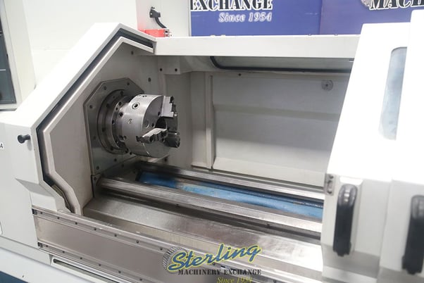 16" x 43" Romi #M17, engine lathe, 2.56" bore, 4000 RPM, Fanuc 21i-T, tool post, rigid tap, 2004 - Image 4