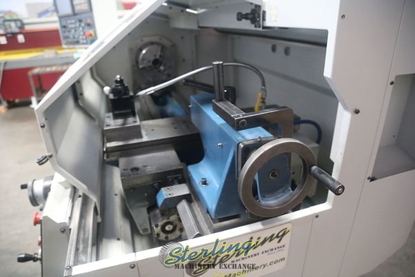 16" x 43" Romi #M17, engine lathe, 2.56" bore, 4000 RPM, Fanuc 21i-T, tool post, rigid tap, 2004 - Image 5