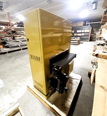 37" x 60" Powermatic #PM-37, Single head Wide Belt Sander, 4" diameter rubberized contact roll, 20 HP - Image 2
