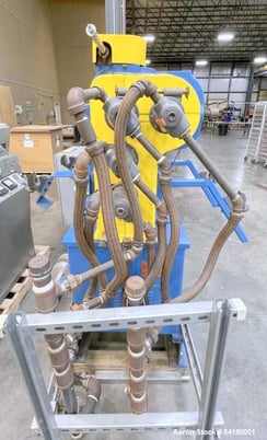 6" x 13" Farrel, 4-Roll Laboratory Calender Mill, Inverted "L", Adjustable top/bottom rolls, fixed center - Image 5