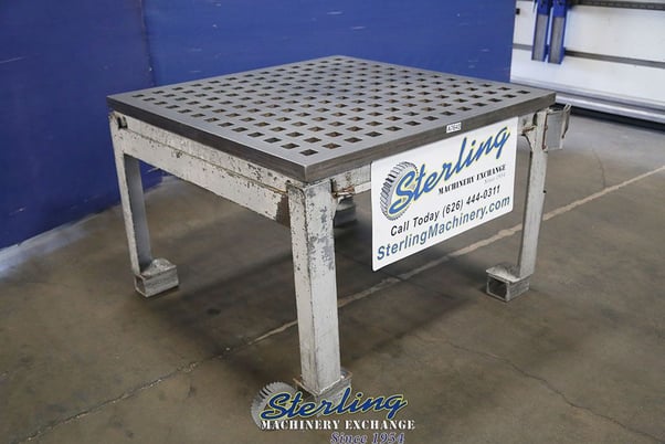 4' x 4' Acorn, welding table, stand - Image 4