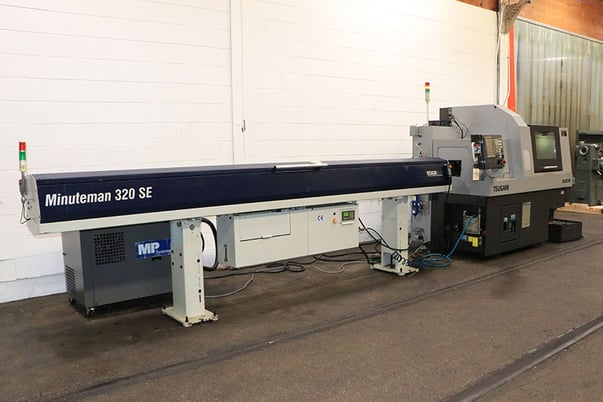 Tsugami #S206, CNC Swiss Type Lathe, 8-Axis, 8.27" max. L, 200 - 12000 RPM, 2012 - Image 2