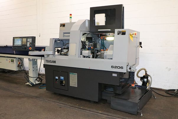 Tsugami #S206, CNC Swiss Type Lathe, 8-Axis, 8.27" max. L, 200 - 12000 RPM, 2012 - Image 4