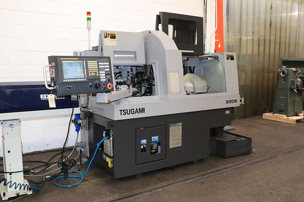 Tsugami #S206, CNC Swiss Type Lathe, 8-Axis, 8.27" max. L, 200 - 12000 RPM, 2012 - Image 5