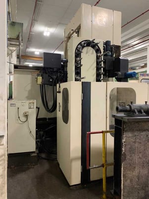 4.3" Toshiba #BA BTD-110R16, Horizontal Table Type Boring Mill, 65" width x 55" Long table, 19.7" spindle - Image 2