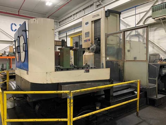 4.3" Toshiba #BA BTD-110R16, Horizontal Table Type Boring Mill, 65" width x 55" Long table, 19.7" spindle - Image 5
