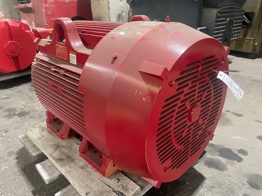 125 HP 1800 RPM Baldor Reliance, Frame 444TSC, TEFC BB, 460 Volts New Surplus (2 available) - Image 2