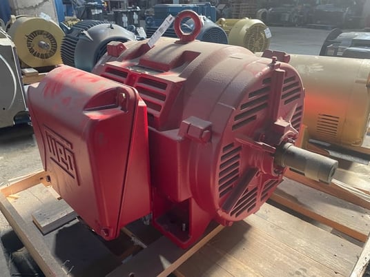 250 HP 1800 RPM Weg, Frame 444/5TS, Drip-Proof Ball Bearing, 460 Volts, New Surplus - Image 2