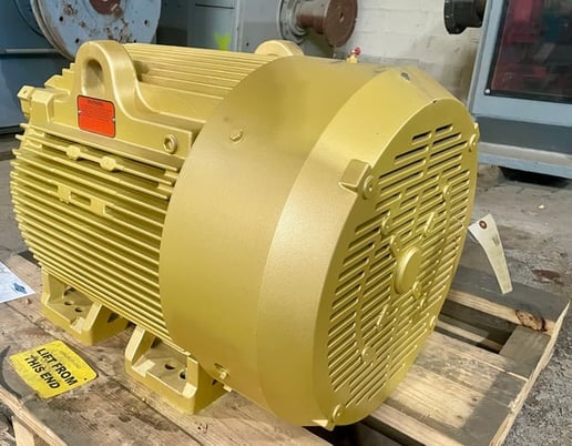 60 HP 1200 RPM Baldor Reliance, Frame 404T, TEFC BB, 230/460 Volts, New Surplus (4 available) - Image 2