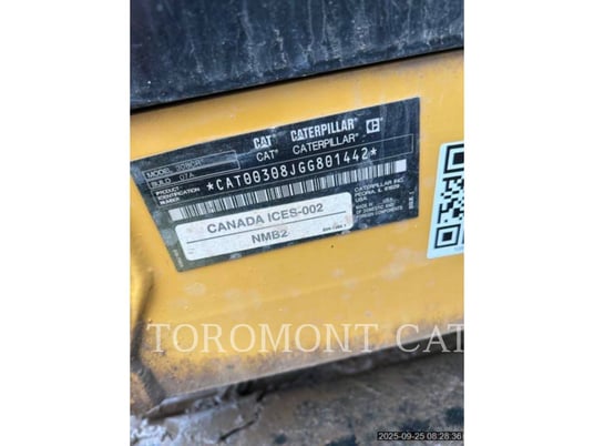 Cat 308, Mini Excavator, 2420 hours, S/N: GG801442, 2019 - Image 5