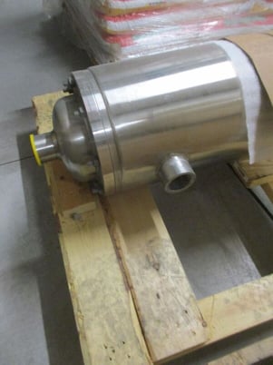 85 sq.ft., 150 psi shell, Enerquip, 150 psi tube, sanitary shell & tube heat exchanger, 375&deg;F, 8" diameter x - Image 2