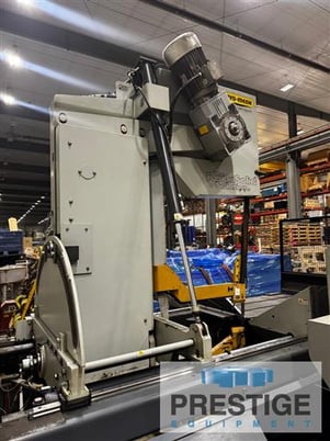 30" x 25" Hyd-Mech #V-25APC, Automatic Vertical Band Saw, Mitsubishi PLC Control, Conveyor, 2009, #44049 - Image 4