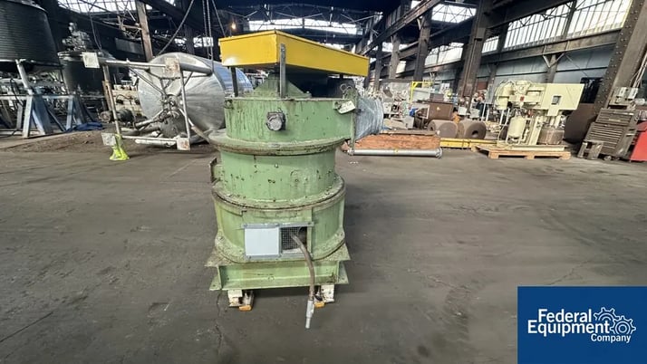 MikroPul #60ACM, Pulverizer, 3000 RPM, Carbon Steel 75 HP, 230/460 V., on base - Image 3