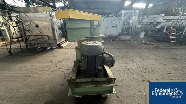 MikroPul #60ACM, Pulverizer, 3000 RPM, Carbon Steel 75 HP, 230/460 V., on base - Image 5
