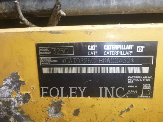 Caterpillar 325CCR, Crawler Excavator, 11473 hours, S/N: BKW00432, 2006 - Image 6