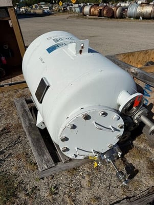 150 Gallon Steel-Pro Inc., Stainless Steel Pressure Vessel, 36" diameter x 36" straight side, 45 psi @ - Image 1