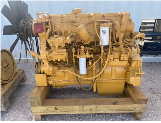 450 BHP Caterpillar #C-15, industrial diesel engine, - Image 1