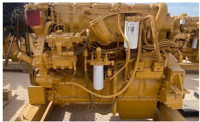 450 BHP Caterpillar #C-15, industrial diesel engine, - Image 4