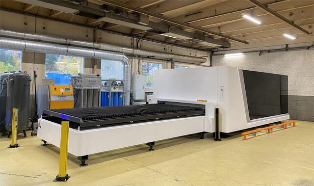 Bodor #P4, fiber plate cutting laser, 6' x 13', 12000 watt, new, 2025, 5 yr warranty - Image 1