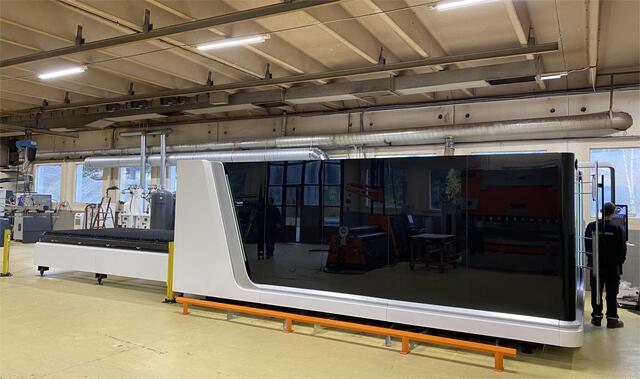 Bodor #P4, fiber plate cutting laser, 6' x 13', 12000 watt, new, 2025, 5 yr warranty - Image 2