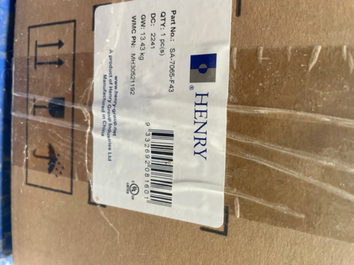 10" diameter x 20" L Henry Technologies #SA-7065-F43, Suction Line Accumulator, -22&deg;F to 122&deg;F temp. range - Image 6