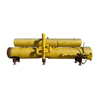 132 Ton, Vilter #78B531, Ammonia Shell and Tube Liquid Chiller, 291 steel tubes, R-717 refrigerant, 1978 - Image 1