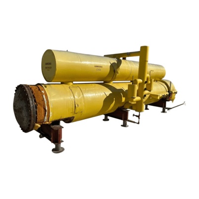132 Ton, Vilter #78B531, Ammonia Shell and Tube Liquid Chiller, 291 steel tubes, R-717 refrigerant, 1978 - Image 2
