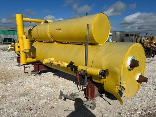 132 Ton, Vilter #78B531, Ammonia Shell and Tube Liquid Chiller, 291 steel tubes, R-717 refrigerant, 1978 - Image 10