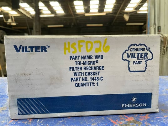 Vilter #1448-C, Filter Oil Recharge w/ Gasket - Image 3